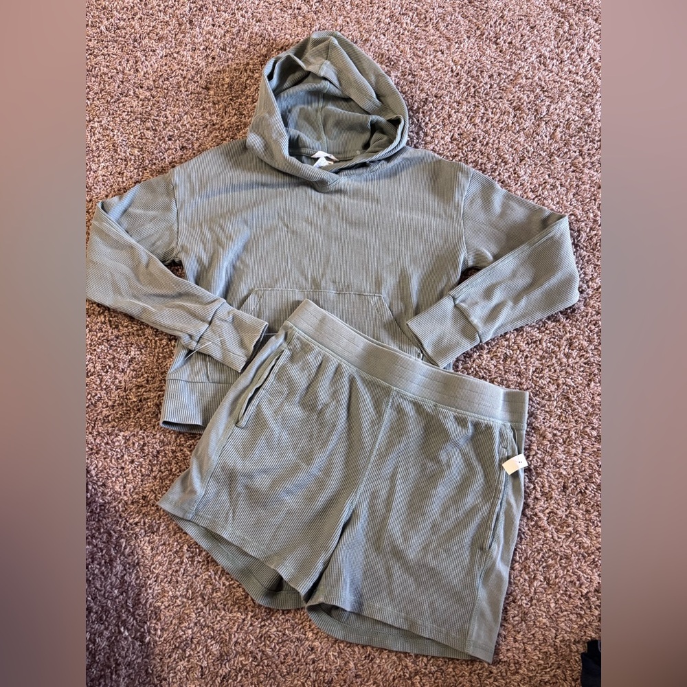 Jockey Green Pajama Set Small